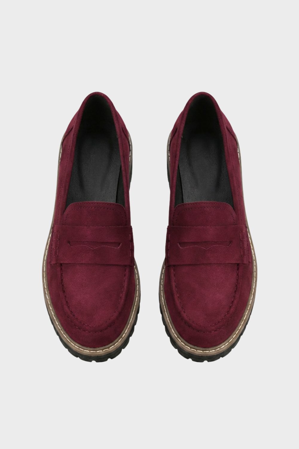 Damen Loafer mit Profilsohle
