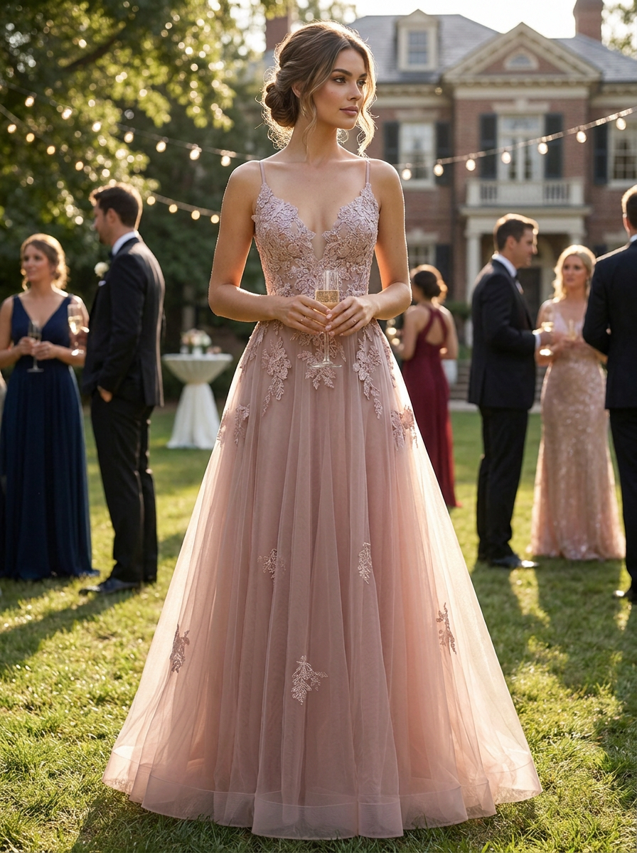 Damen Ballkleid | Schnürung