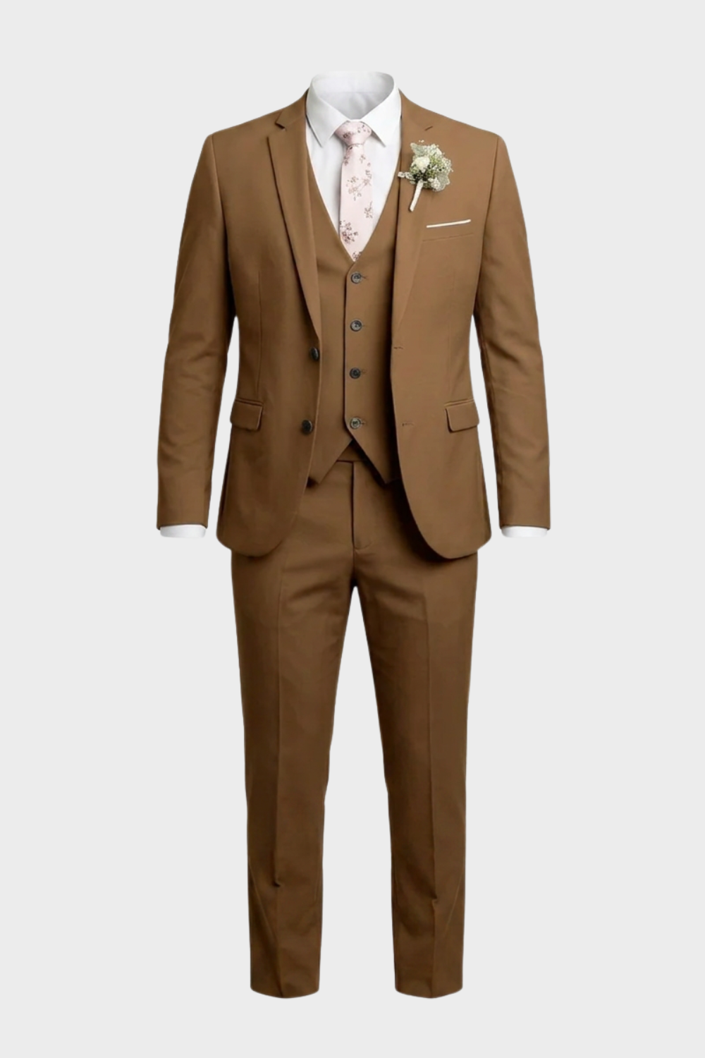 Herren Anzug 3-Teilig | Weste Slim