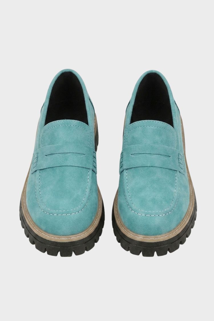 Damen Loafer mit Profilsohle