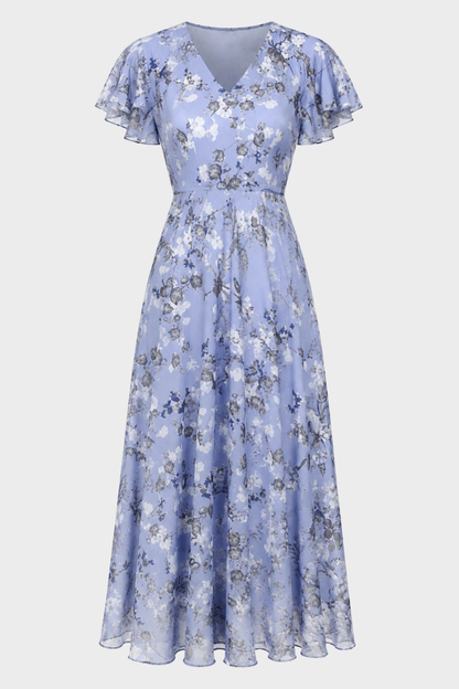 Damen Hochzeitsgast Kleid | Floral