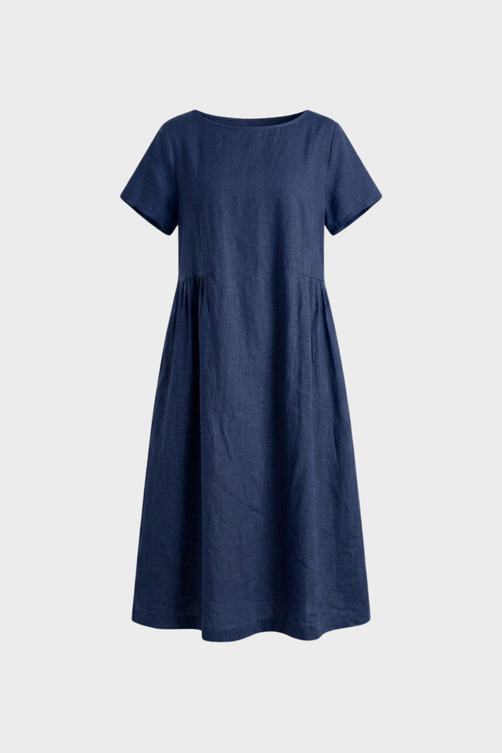 Damen Leinen Kaftankleid | Maxi