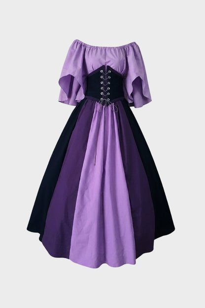 Damen Dirndlkleid | Frontschnürung & Ausgestellter Rock