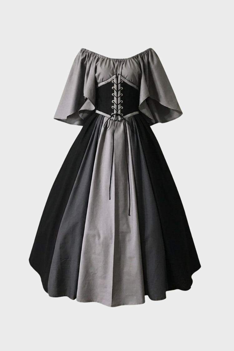 Damen Dirndlkleid | Frontschnürung & Ausgestellter Rock