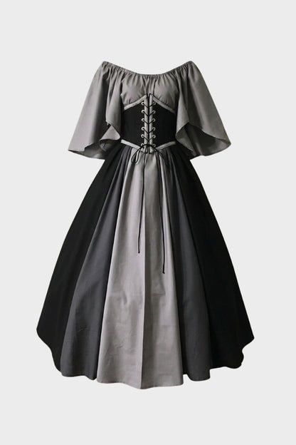 Damen Dirndlkleid | Frontschnürung & Ausgestellter Rock