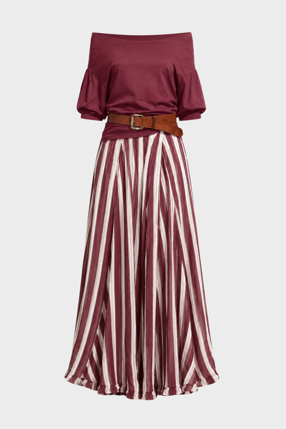 Damen Zweiteiler Top & Rock | Set