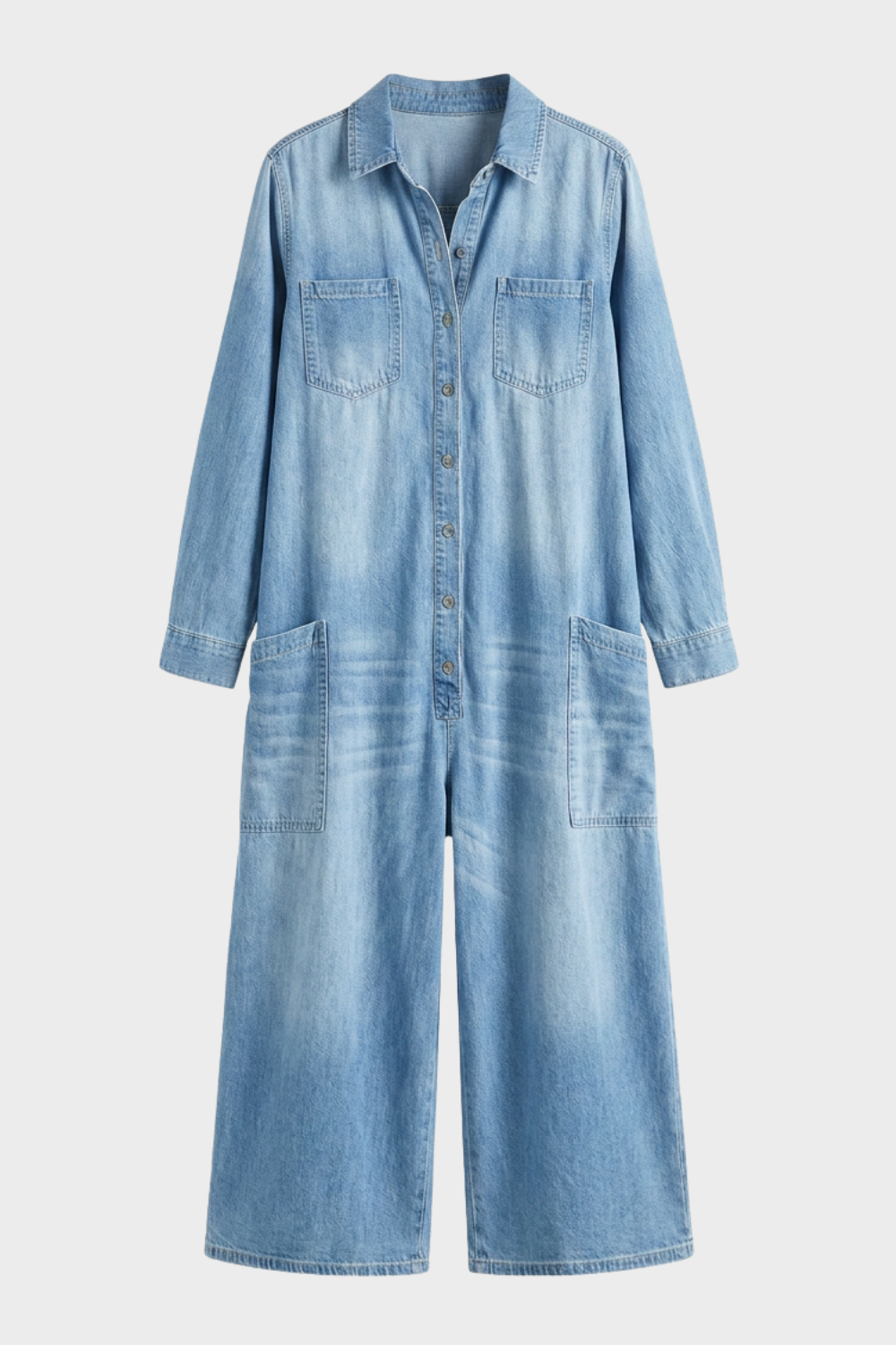 Damen Denim Overall | Utility