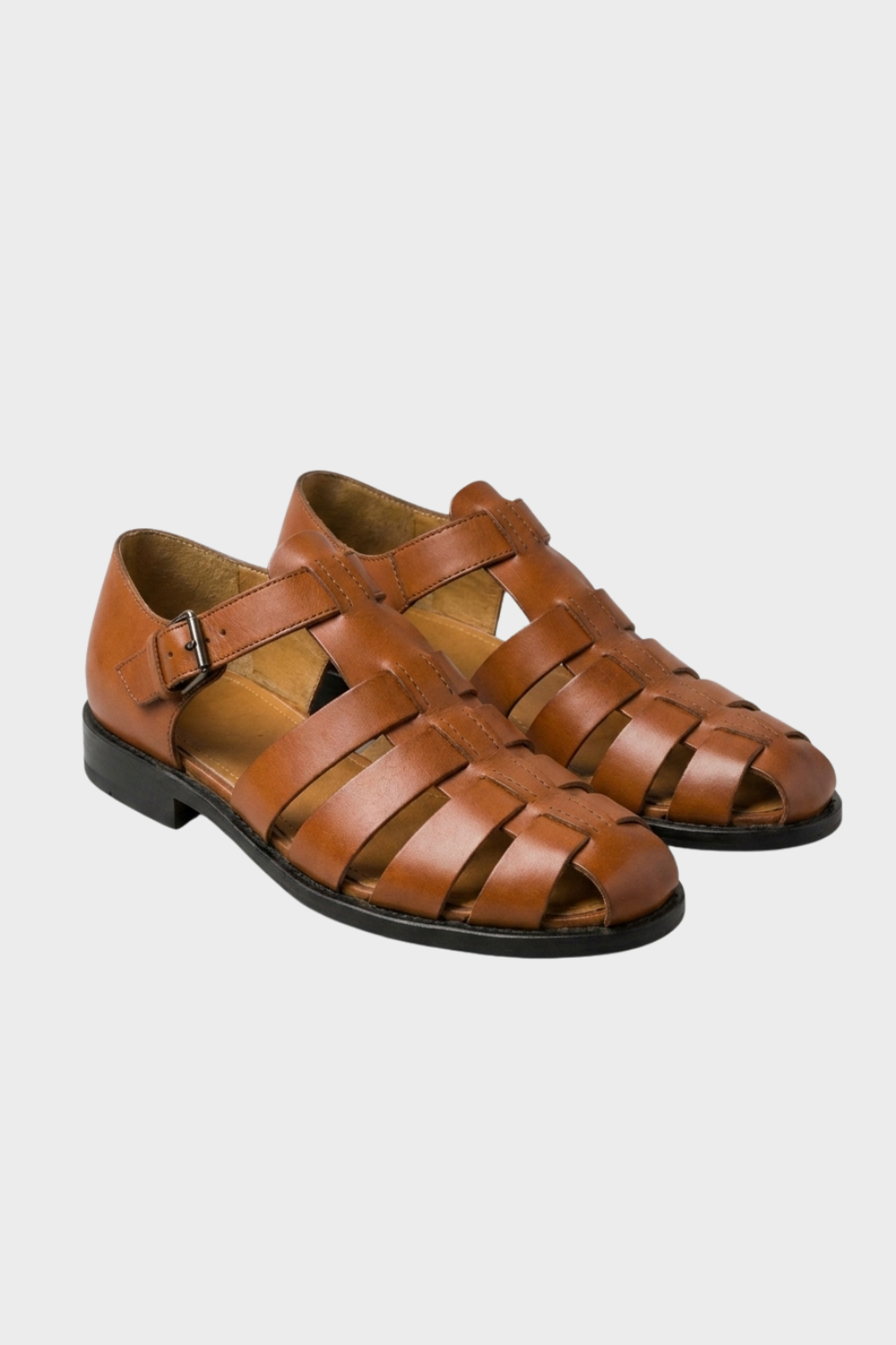 Herren Leder Sandalen | Fisherman