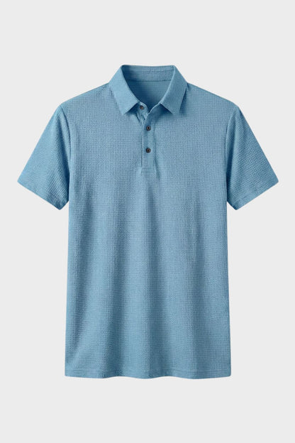 Poloshirt Herren Kurzarm mit Knopfleiste