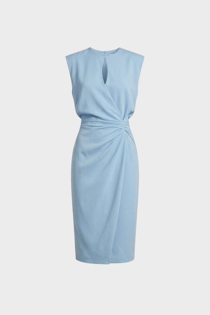Damen Drapiert Etuikleid | Elegant