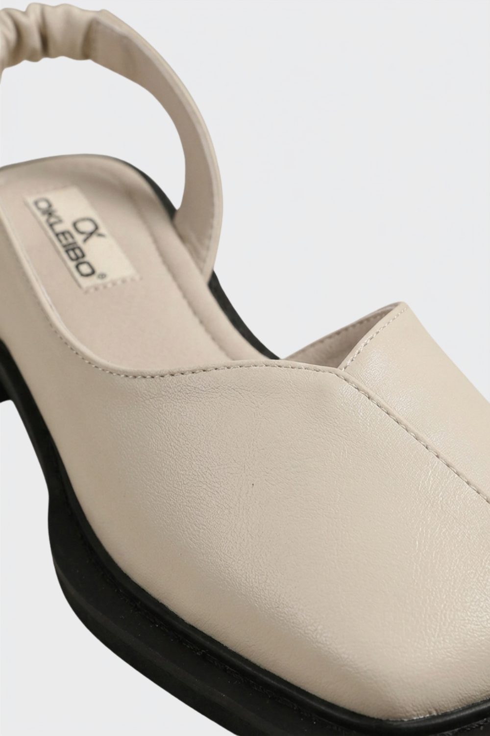 Damen Slingback Ballerinas | Eckige Zehenpartie