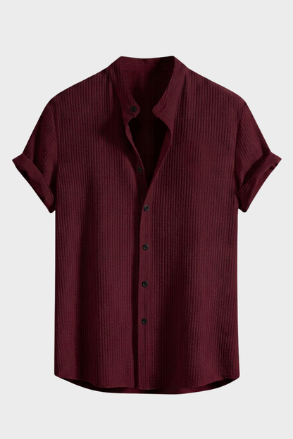 Herren Italo-Hemd | Stand-Collar