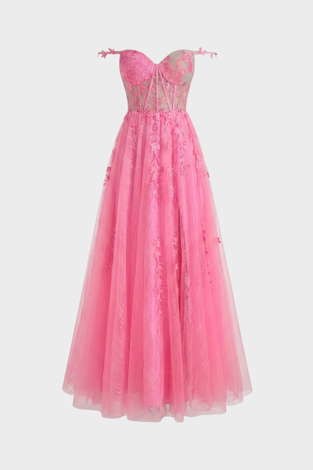 Damen A-Linien Ballkleid | Festlich