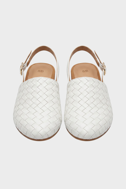 Damen Spitze Mules | Geflochten