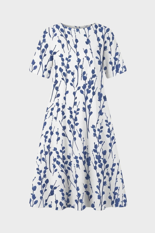 Damen Küsten Sommerkleid | Blumen