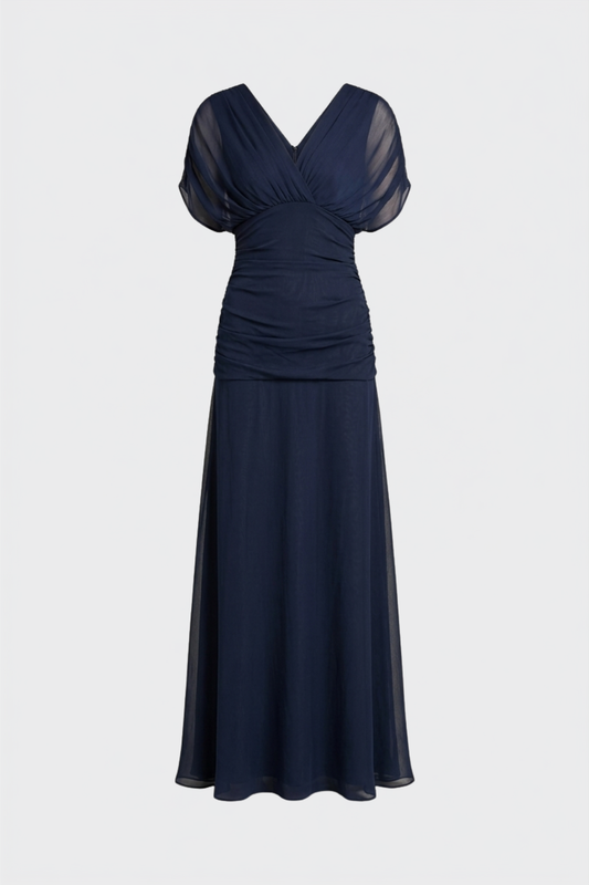 Damen Abendkleid | Chiffonärmel