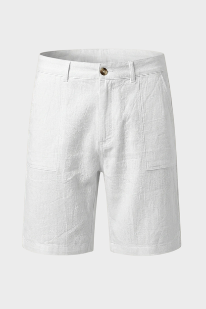 Herren Leinen-Shorts | Tunnelzug