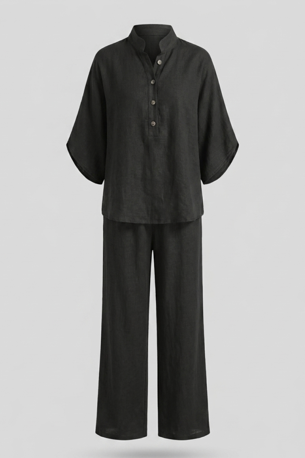 Damen Leinenset | Oberteil & Hose