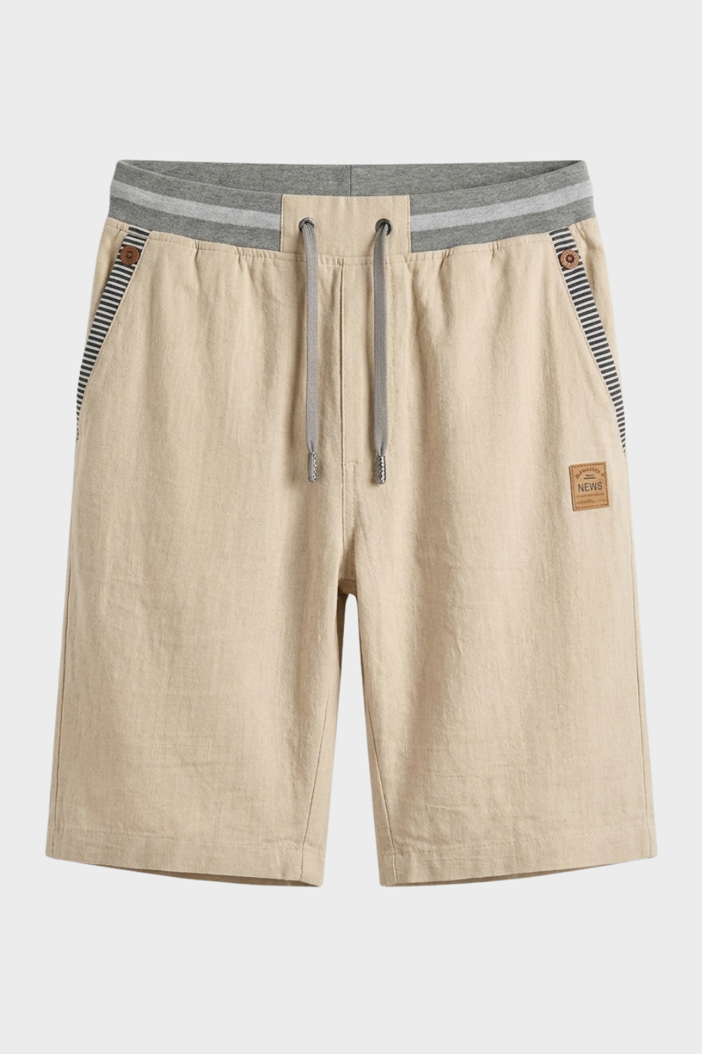 Herren Shorts mit Kordelzug | Gerader Schnitt