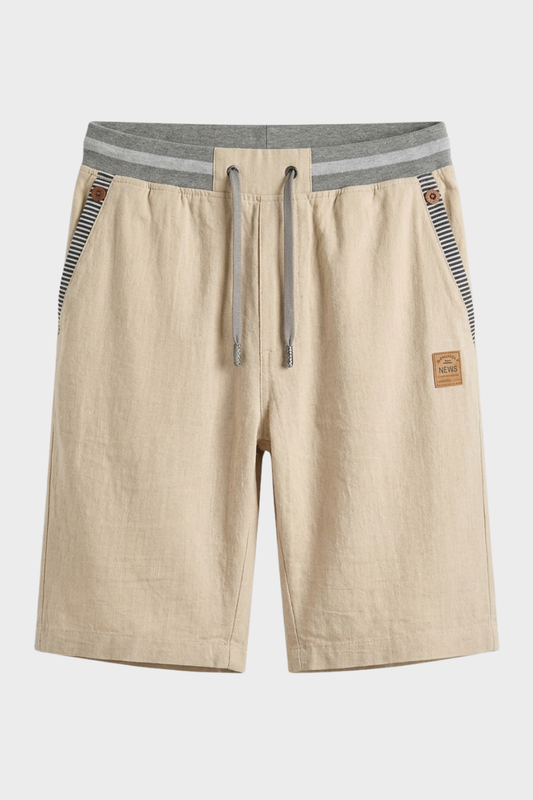 Herren Shorts mit Kordelzug | Gerader Schnitt