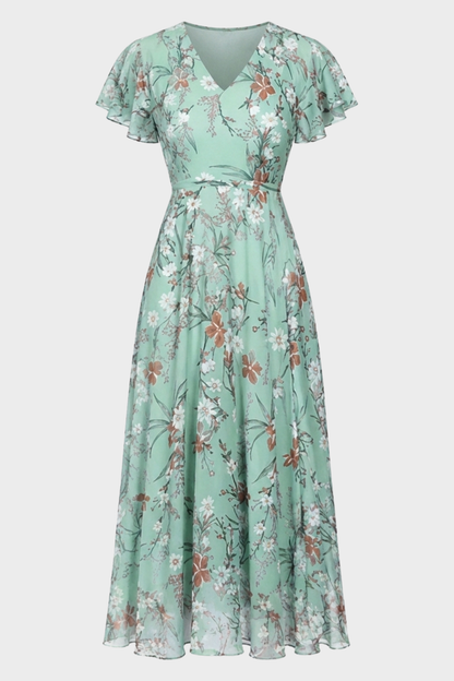 Damen Hochzeitsgast Kleid | Floral