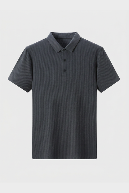 Poloshirt Herren Kurzarm mit Knopfleiste
