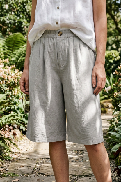 Damen Bermuda Shorts | Gerades Bein