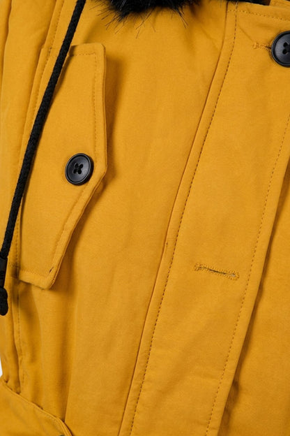 Damen Kapuzenparka | Taillenzug & Fronttaschen
