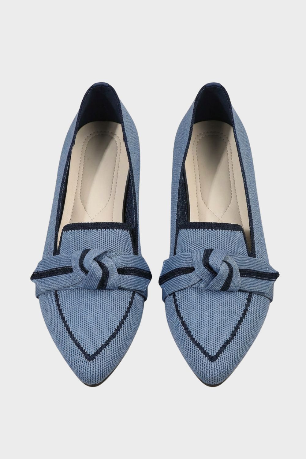 Damen Spitze Loafer | Strick