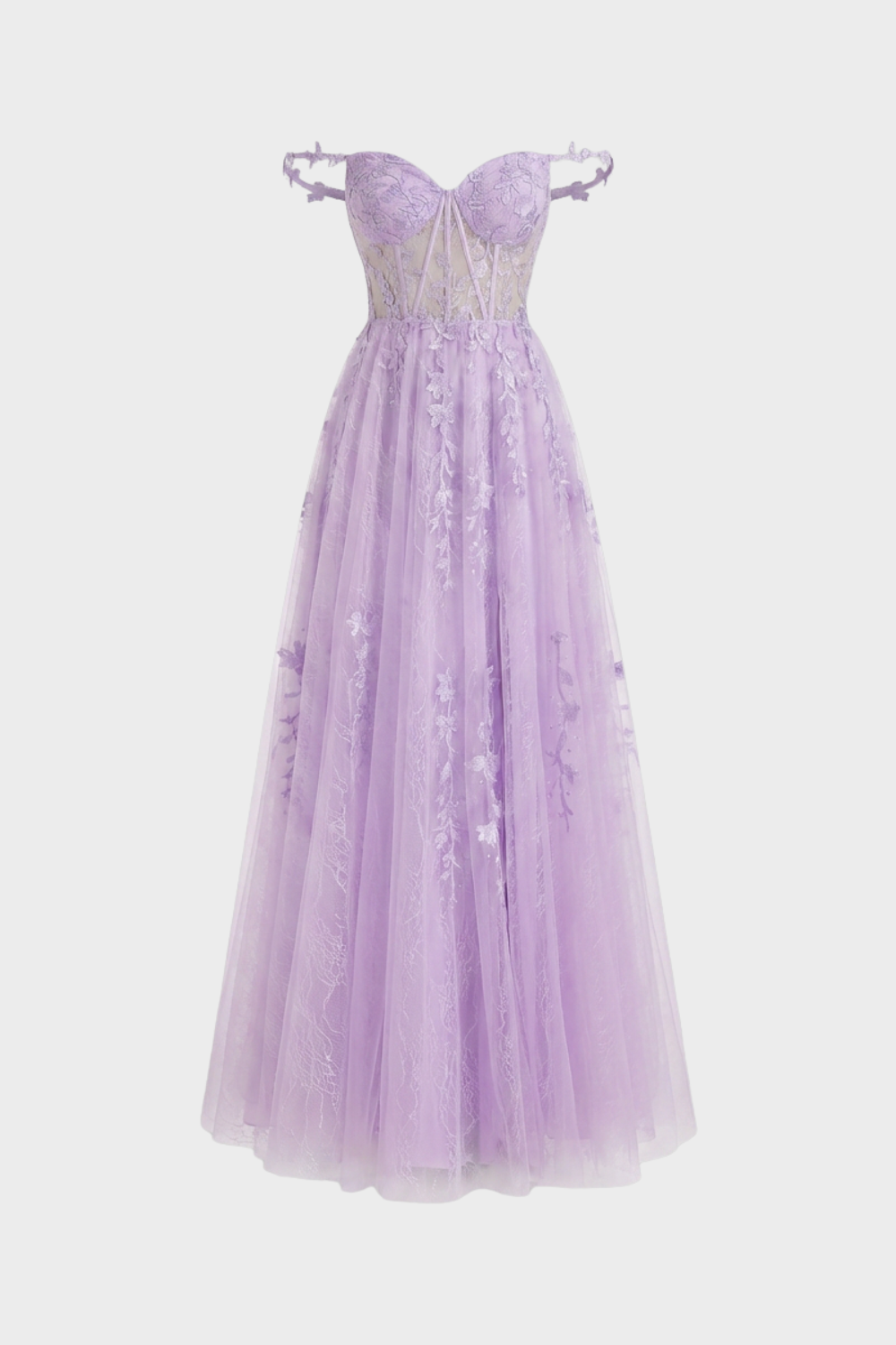 Damen A-Linien Ballkleid | Festlich