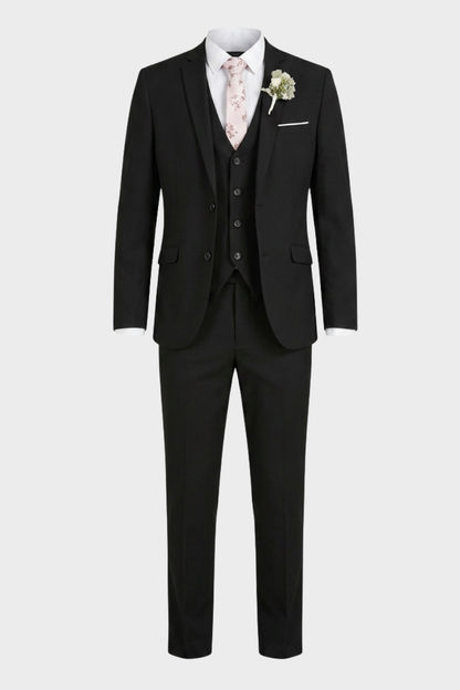 Herren Anzug 3-Teilig | Weste Slim