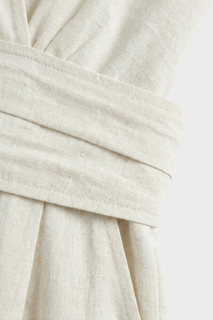 Damen Wickel-Jumpsuit | Wide-Leg