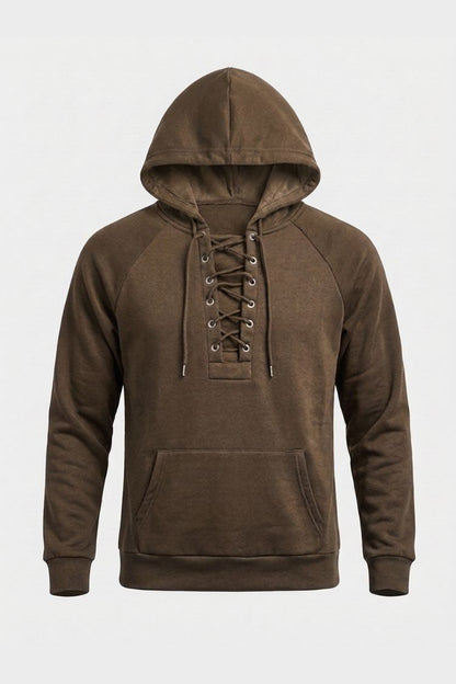 Herren Kapuzenpullover | Schnürkragen & Lässige Form