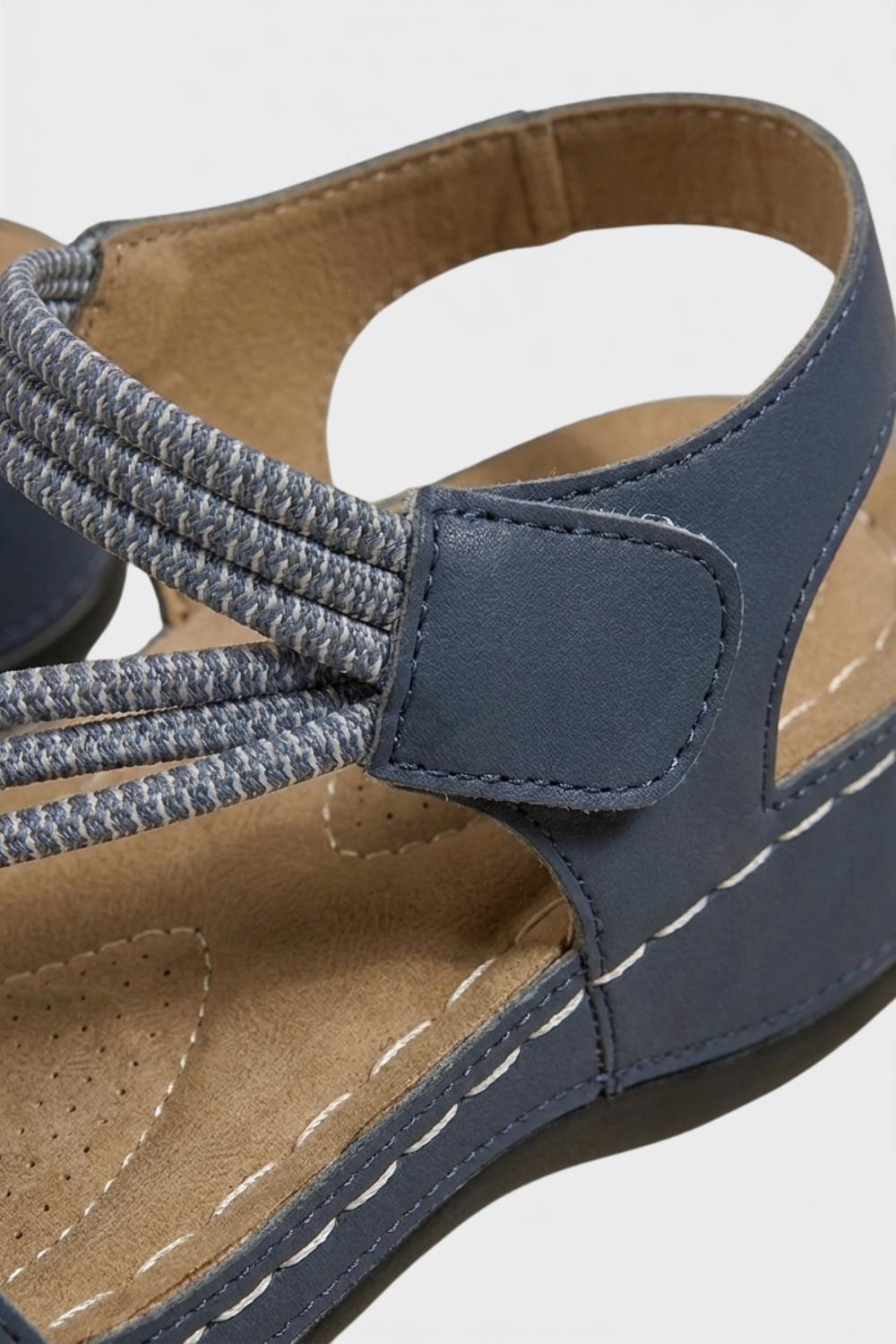 Damen Plateau Sandalen | Kreuzriemen