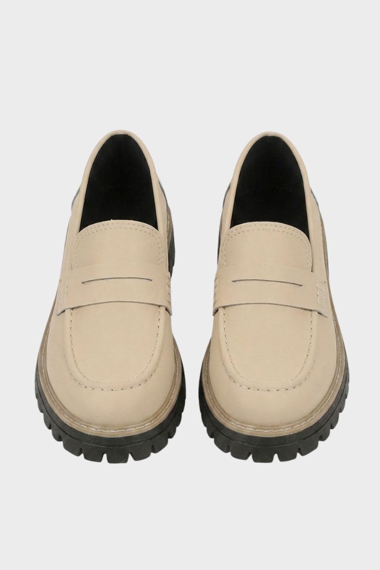 Damen Loafer mit Profilsohle