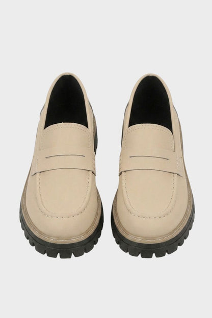 Damen Loafer mit Profilsohle