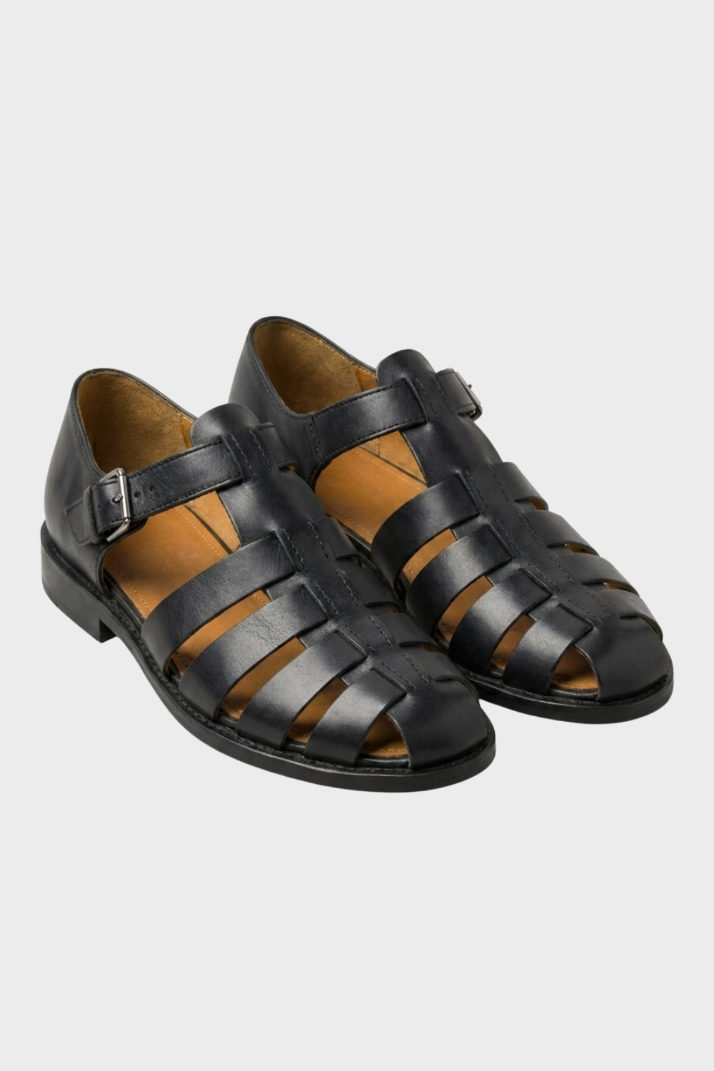 Herren Leder Sandalen | Fisherman