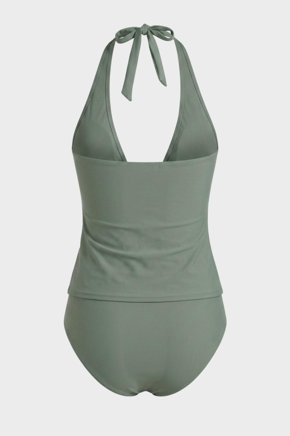 Damen Neckholder Badeanzug | Bauchformend