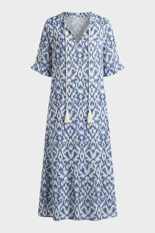 Damen Boho Sommerkleid | Vintage