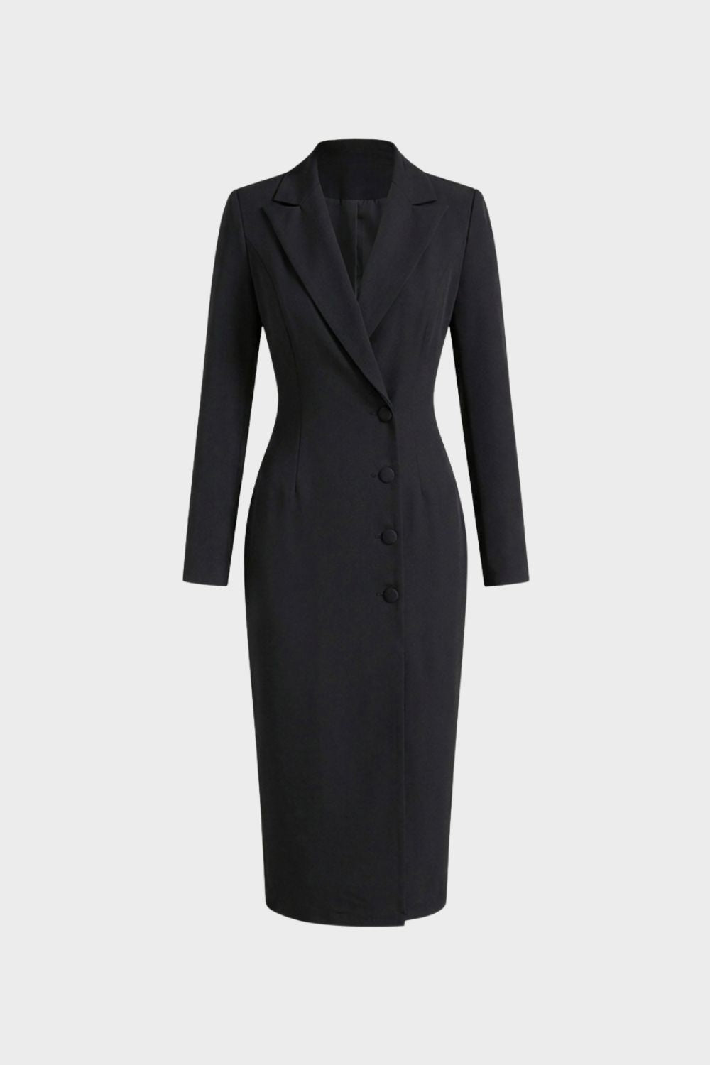 Damen Blazerkleid | Midi Langarm