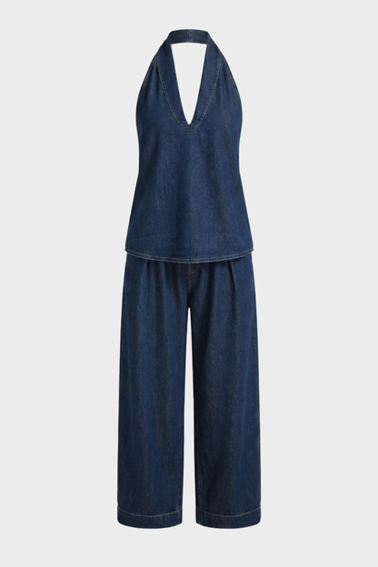 Damen Denim Zweiteiler | Minimal