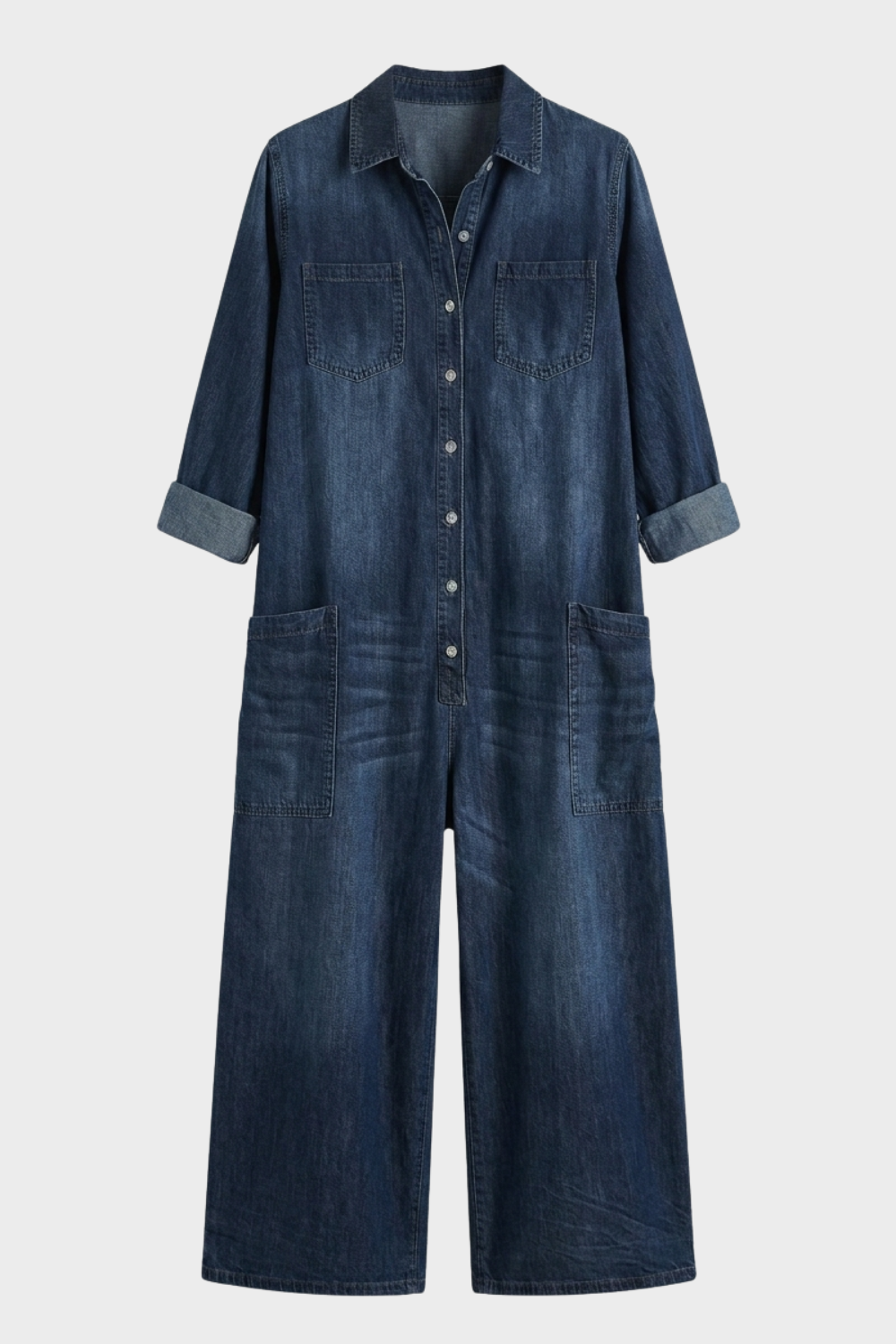 Damen Denim Overall | Utility