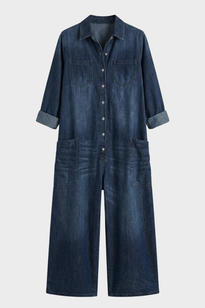 Damen Denim Overall | Utility