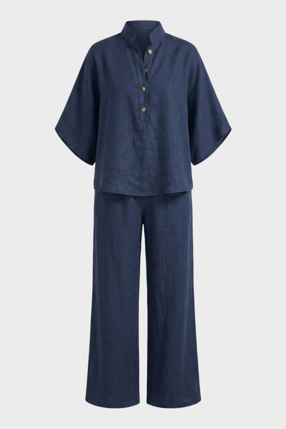 Damen Leinenset | Oberteil & Hose
