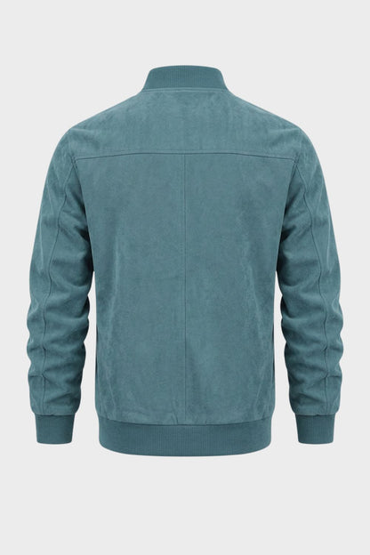 Herren Freizeit-Bomberjacke | Stehkragen & Klare Zip-Front