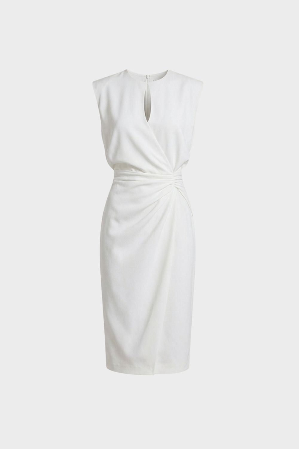 Damen Drapiert Etuikleid | Elegant