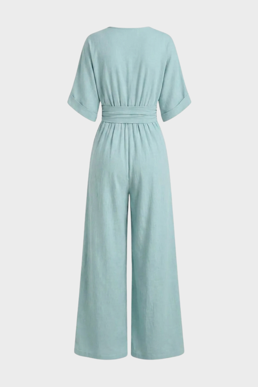 Damen Wickel Jumpsuit | Wide-Leg