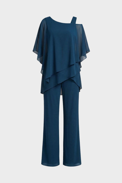 Damen Drapierter Zweiteiler | Abend