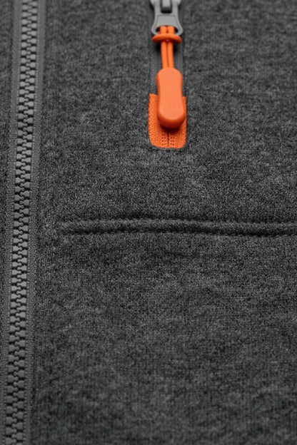Herren Kapuzenjacke | Frontreißverschluss & Brusttasche