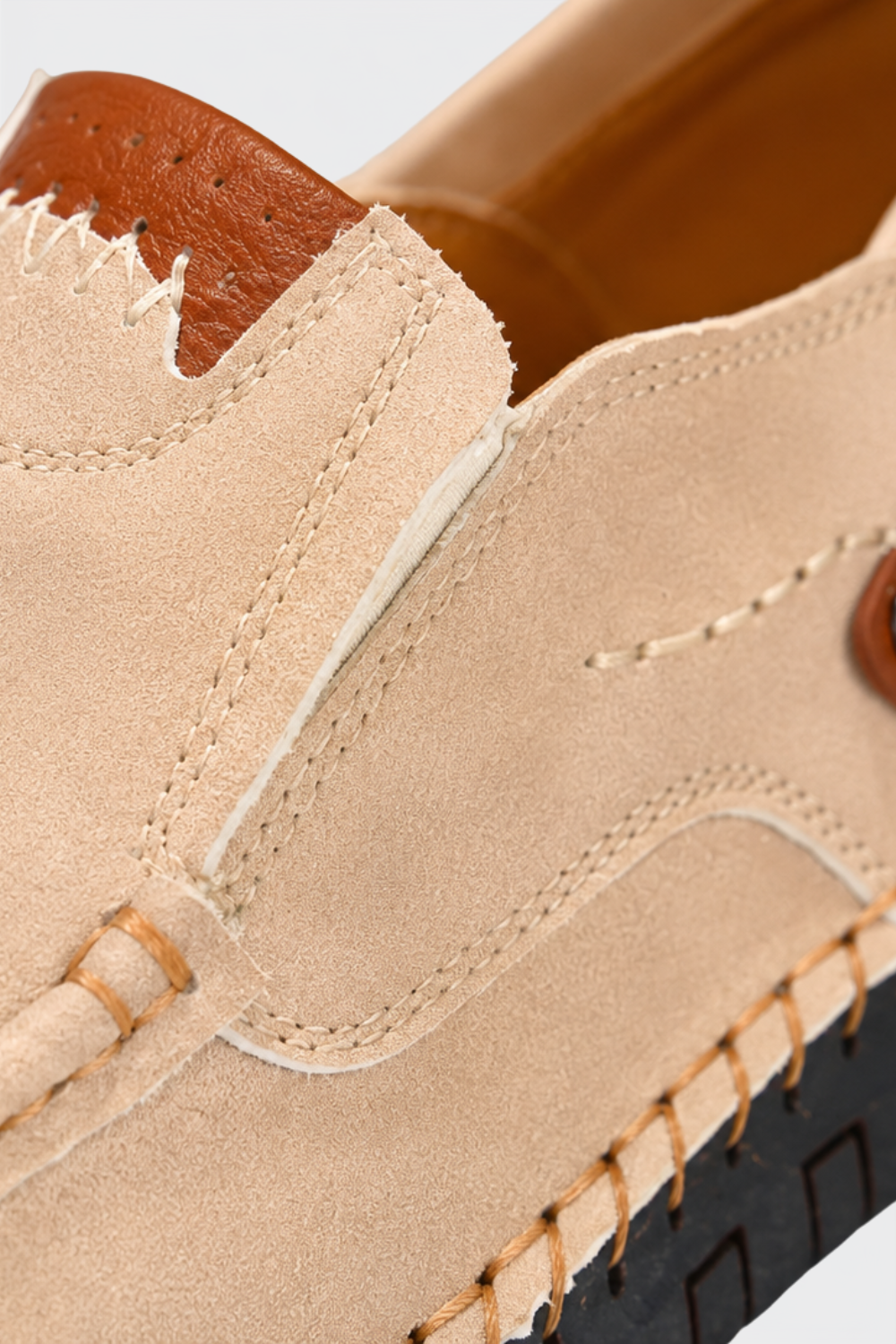 Herren Slip-On Loafer | Kontrastnaht